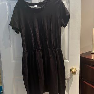 Cotton black dress